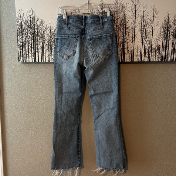 MOTHER The Hustler Ankle Fray "One Last Trip" Size 25 - Picture 11 of 11